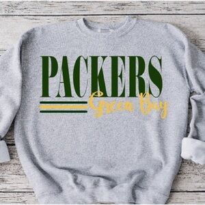 Packers Stripe Crewneck